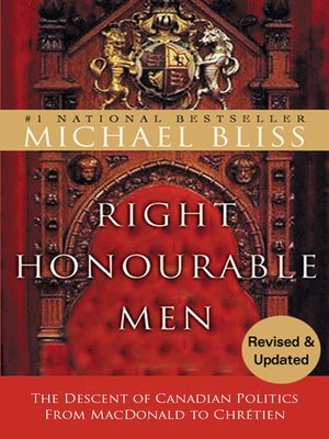 cover image of Right Honourable Men